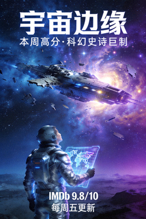 本周高分美剧《宇宙边缘》海报 - 科幻史诗剧