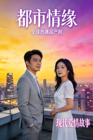 全球热播国产剧《都市情缘》海报 - 现代爱情故事